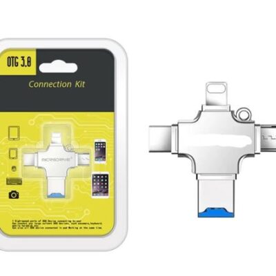 USB OTG 3.0 Connection Kit (High-Speed OTG Adapter)