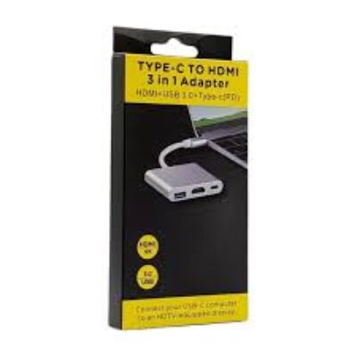 USB Type-C to HDTV 3-in-1 Multiport Adapter